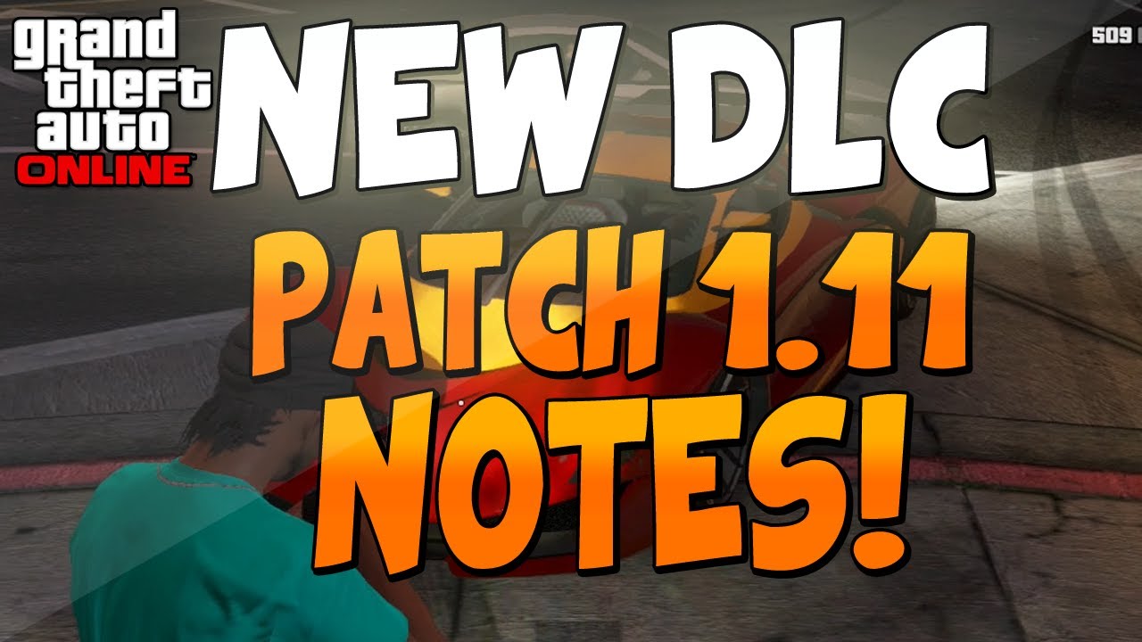 gta 5 patch notes